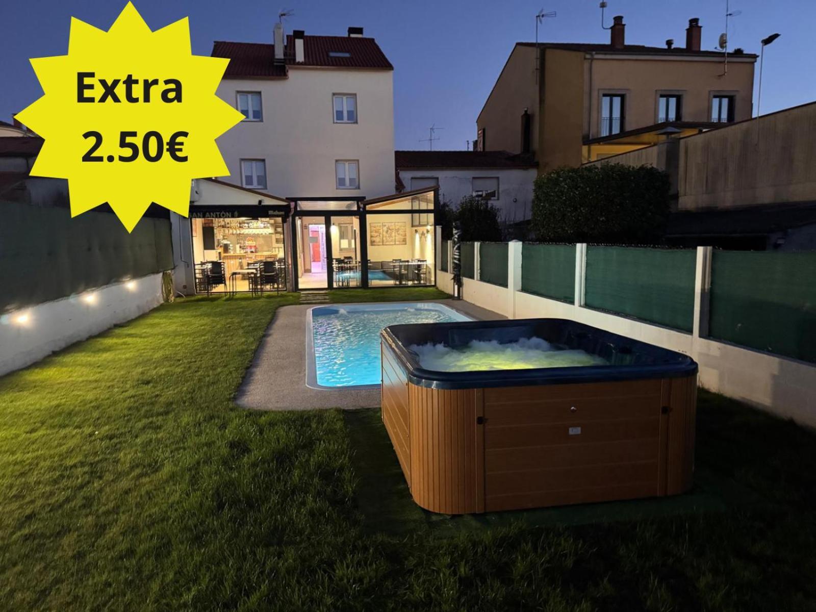 Albergue San Anton Melide Zewnętrze zdjęcie